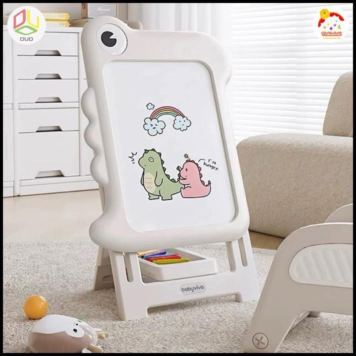 

Duo Ladies Dino Whiteboard/ Papan Tulis Dinosaurus