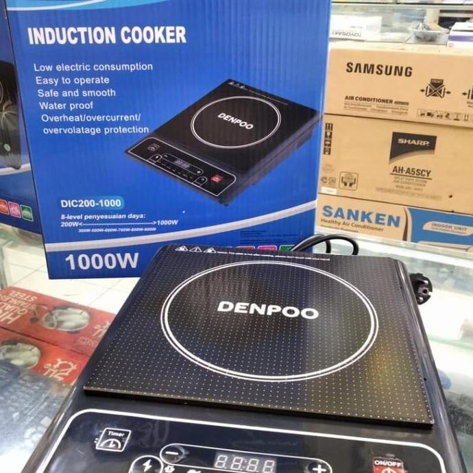 Tersedia KOMPOR INDUKSI DENPOO DIC200-1000, KOMPOR LISTRIK DENPOO