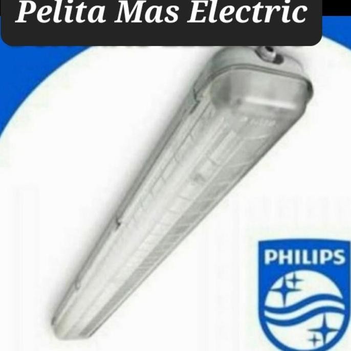 Tersedia tcw060 philips 2x18w waterproof philip 2 x 18 w tcw 060 water proof