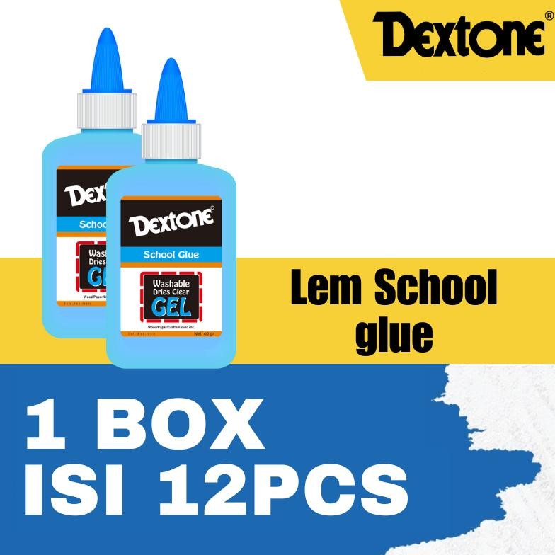 

LINDU Dextone Lem Kertas School Glue 40 gr - BOX