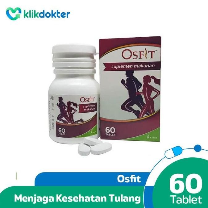 [Spesial] Osfit 60 Tablet - Suplemen Kalsium Kesehatan Tulang [Rekomendasi]