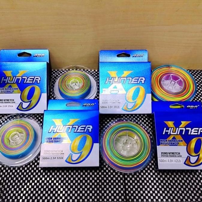 // Senar Pancing PE X-Hunter X9 300 meter //