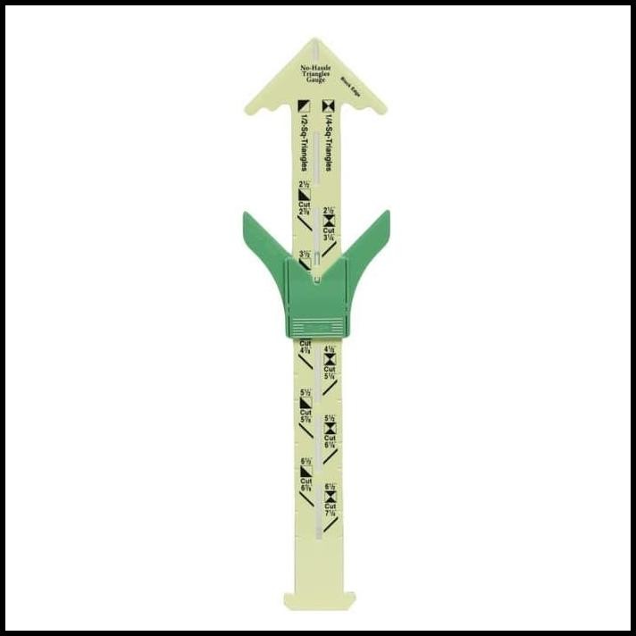 

No Hassle Triangles Gauge - Penggaris Pembuat Pola Segitiga