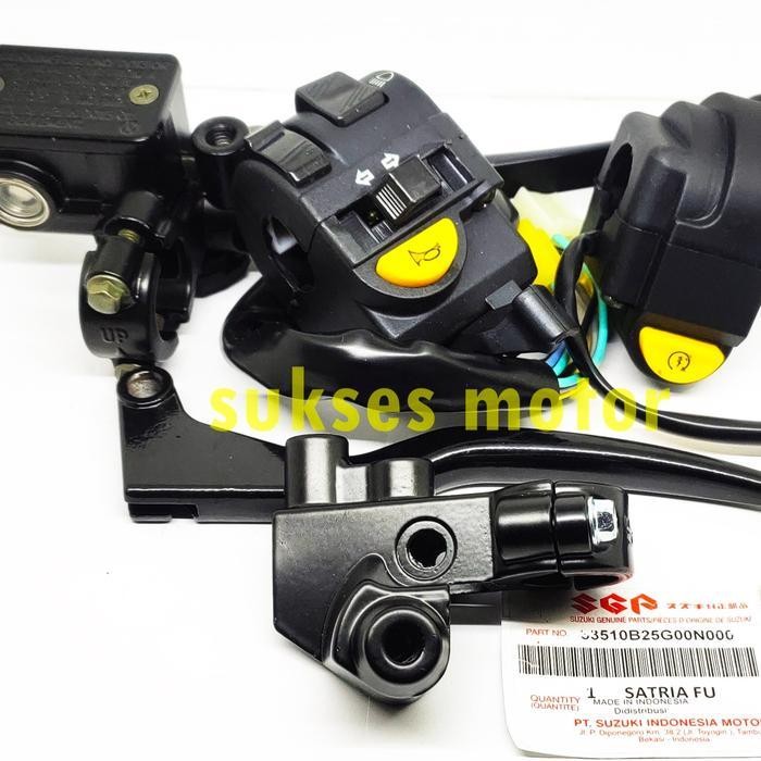 Paketan Saklar Komplit Set Kiri Kanan + Master Rem Assy, Rumah Minyak Rem + Handle Set Kopling Dan R