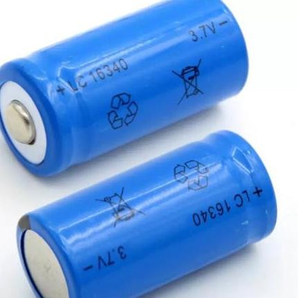 16340 lithium battery CR123A large capacity rechargeable battery 1300