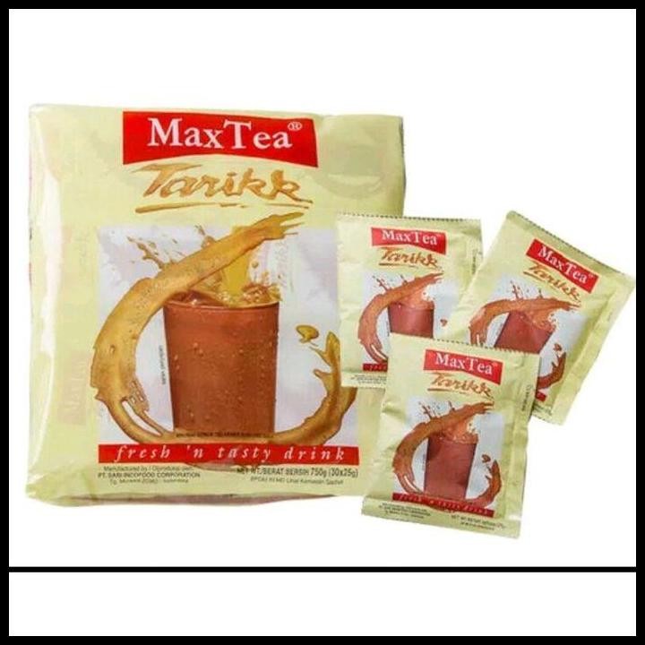 

Terlaris Maxtea Teh Tarik 25 Gram X 30 Sachet / Max Tea Teh Tarik Good Quality