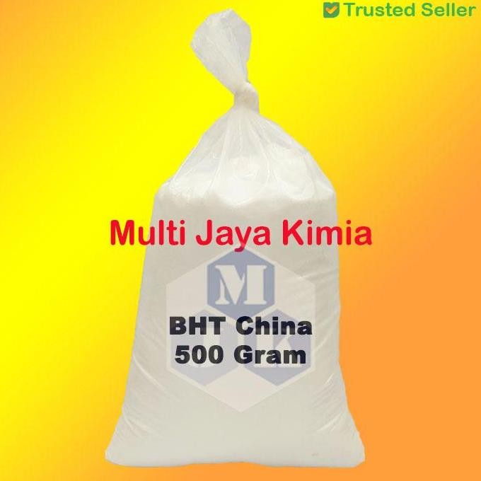 

Terlaris Bht Antioxidant / Butylated Hydroxytoluene 500Gram