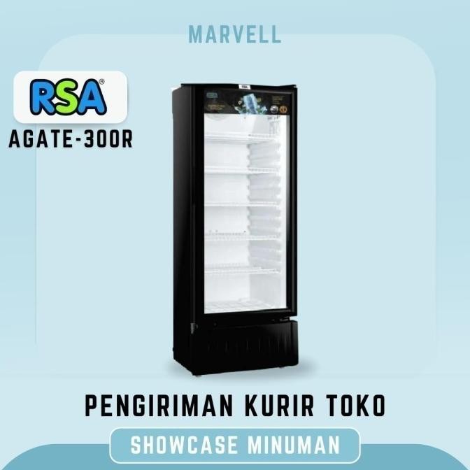Tersedia Showcase Minuman Rsa Agate-300.R Showcase Pendingin Minuman