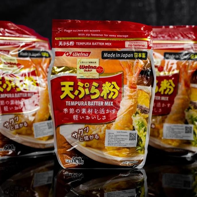 

Terlaris Nisshin Tempurako 600Gr / Tepung Tempura Import Jepang 600Gr