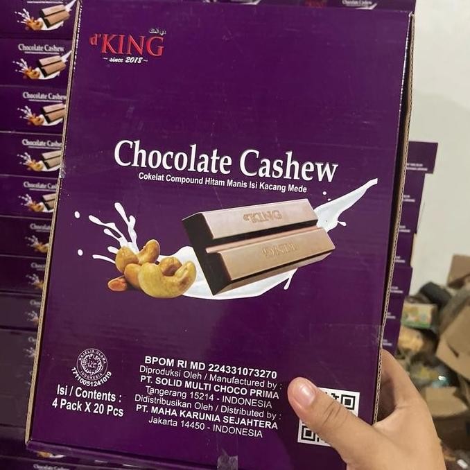 

Grosir Exc Live Coklat Cashew 1 Karton Isi 80 Batang