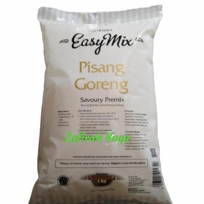 

Promo Tepung Easy Mix Pisang Goreng 10 Kg ( 10 Pcs )