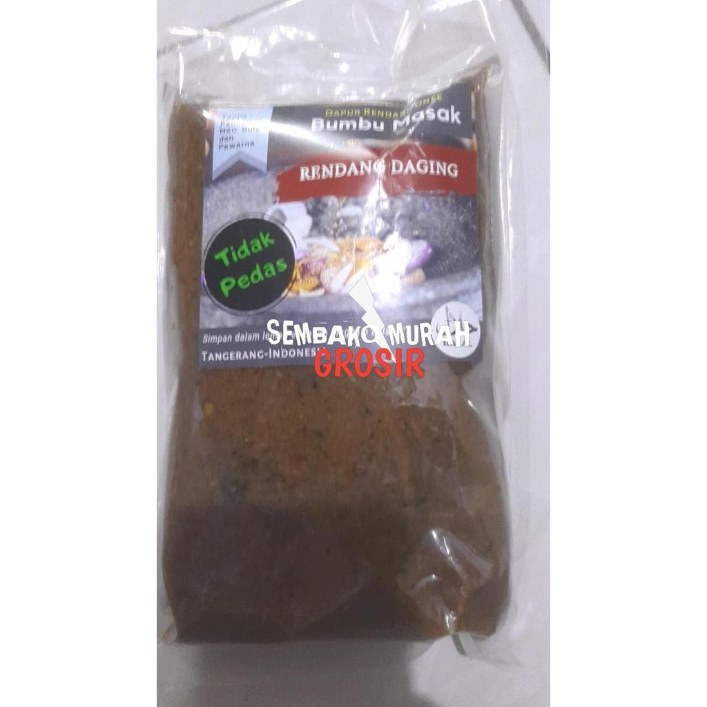 

bumbu rendang asli padang halal 350gr/bumbu basah rendang daging asli LC