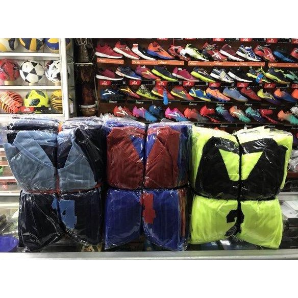 Murah Kaos Baju Bola Anak Anak Bahan Salur 1 Lusin Stel