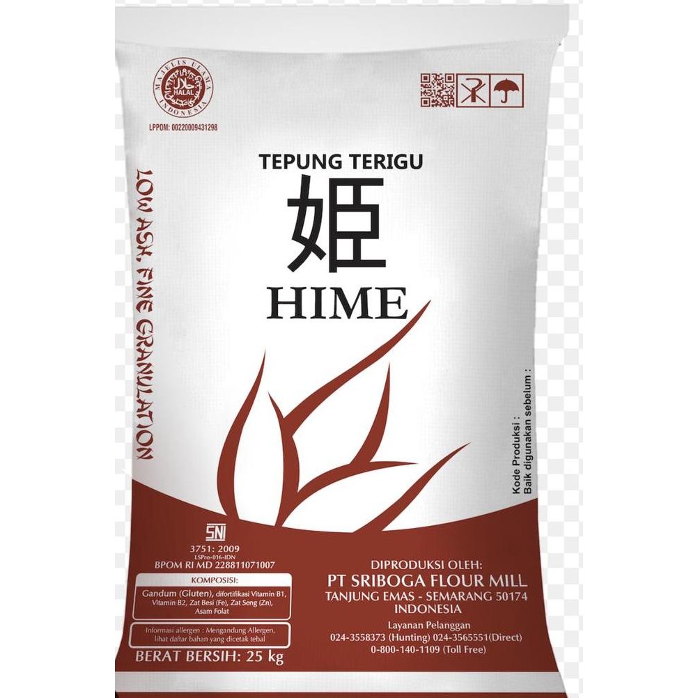 

Sale Tepung Terigu Hime 25Kg Bread Flour Protein Tinggi Tepung Roti