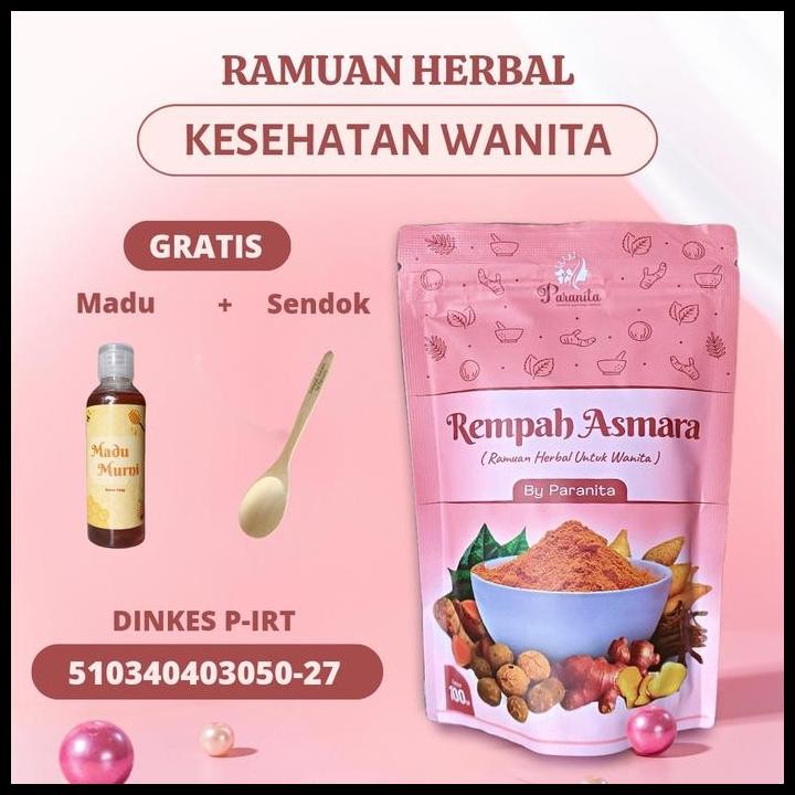

Terlaris Rempah Asmara By Paranita | Ramuan Herbal Kewanitaan Good Quality
