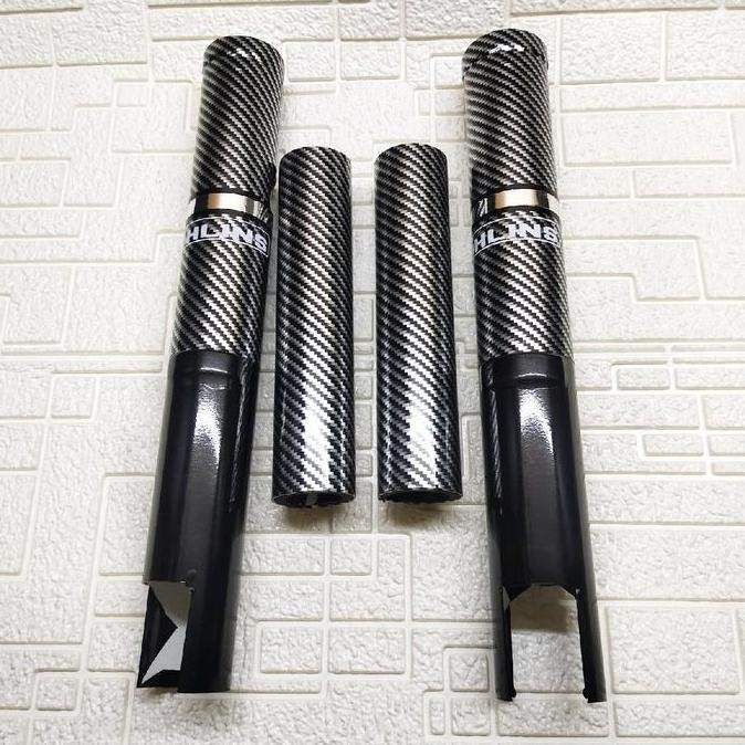 Cover Shock Depan Variasi Yamaha Vixion Old Karbon Terbatas