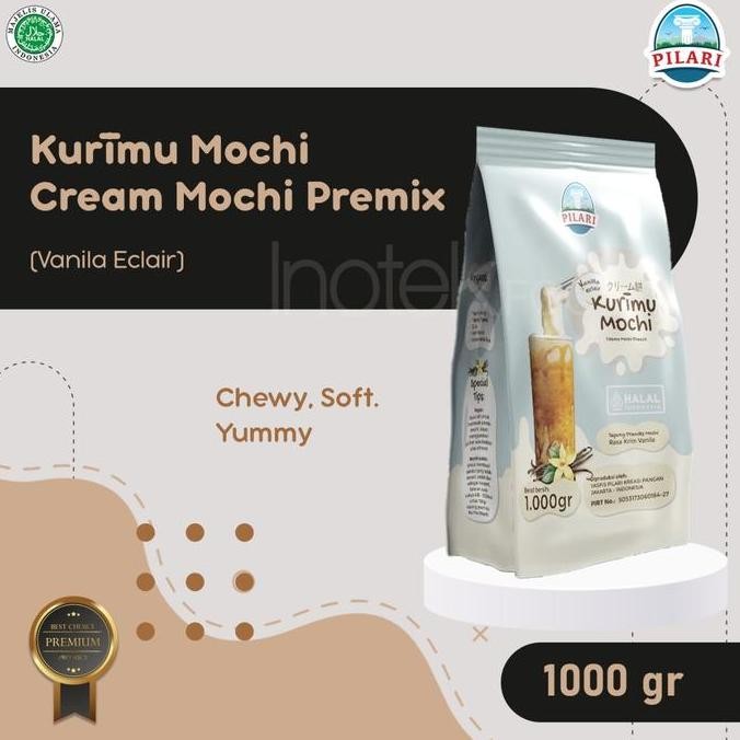 

Sale Kurmu Mochi - Cream Mochi Premix - Tepung Mochi Rasa Vanilla Eclair