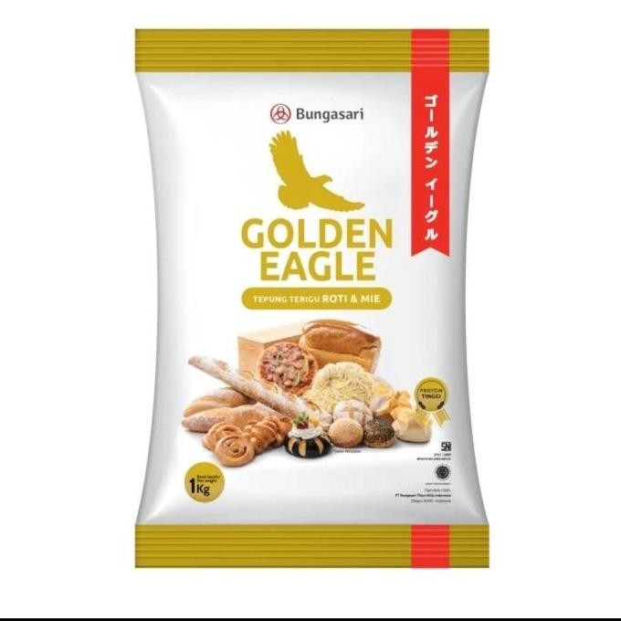 

Sale Tepung Terigu Golden Eagle 1Dus Isi 10 X 1Kg