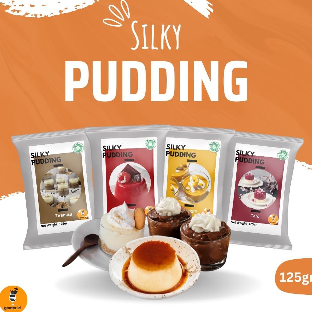 

SILKY PUDDING 125GR / PUDDING SILKY / PUDING SILKY / BUBUK SILKY PUDING / BUBUK PUDING INSTAN / DESSERT PUDDING