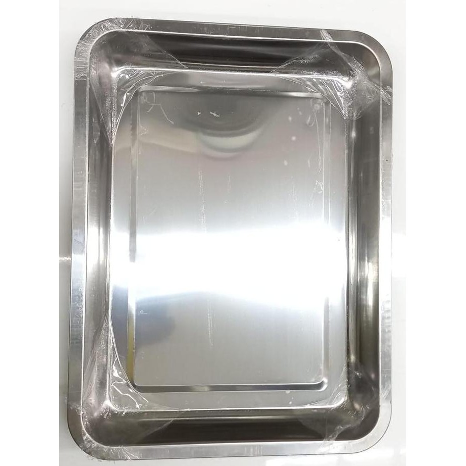 ```````] HAKAI Stainless Meat / Food Tray / Nampan Sayur 30x40 cm #SSHB-MPL/30