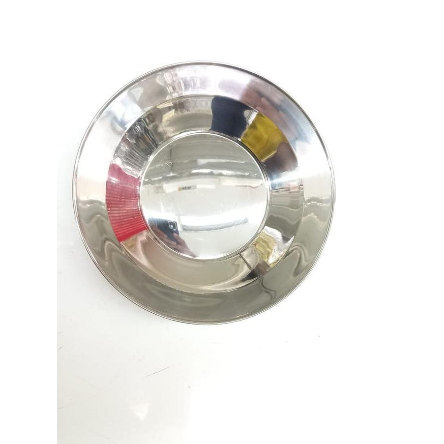 cusss order] HAKAI Stainless Condiment Dish / Plate / Piring Makan 22cm #SSHB-PP/22