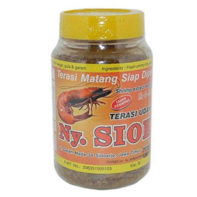 

PROMO Terasi / Trasi Udang Matang Nyonya/ Ny. Siok / Saerah Sidoarjo H85