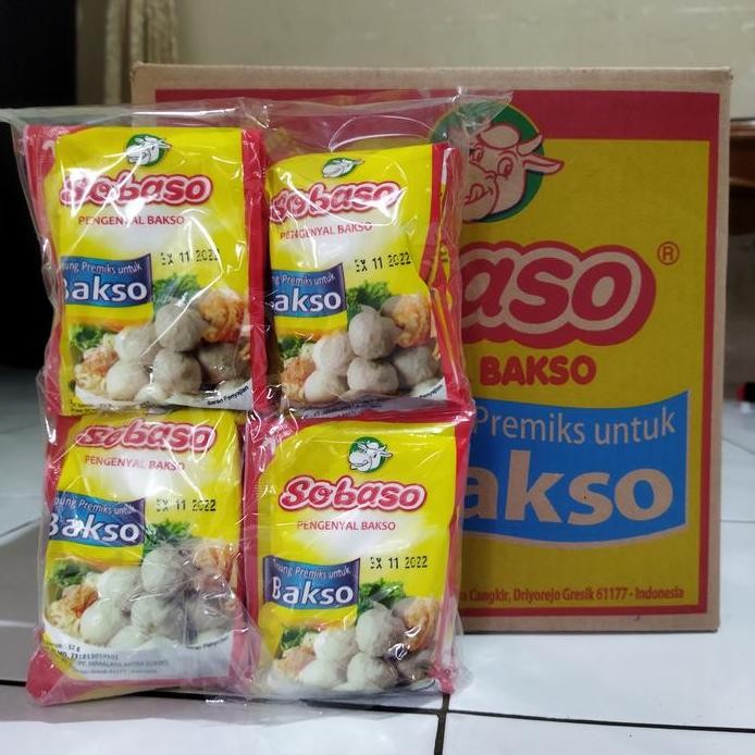 

Terlaris Sobaso Tepung Pengenyal Bakso 32Gr (1 Dus)