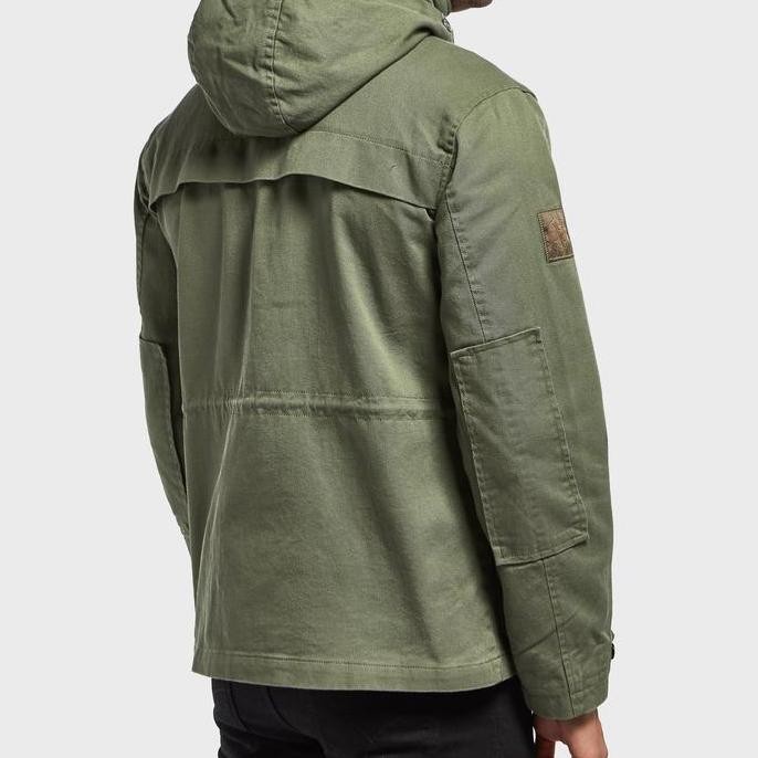 Sale Pretty Green Belfast M65 Mask Jacket (Khaki) Original