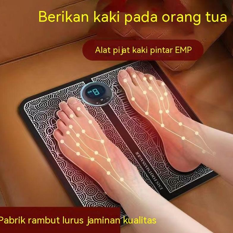 Bantal Pijat Kaki Pulsa/Alat Pijat Kaki/EMS Pijat Kaki/Tongjing Acupoint/ EMS Foot Massage Mat Japan