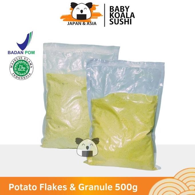 

Terlaris Potato Flakes 500G | Mashed Potato Instant | Kentang Bubuk Instan