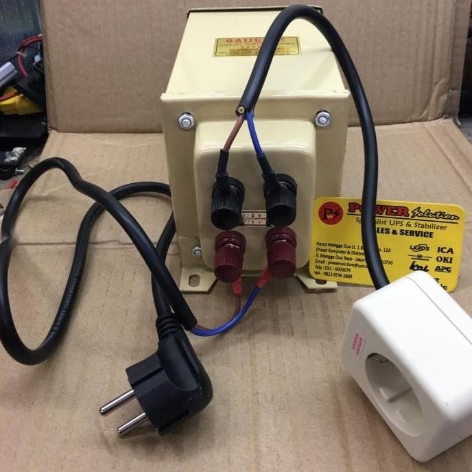 Daiichi Trafo Step Up Step Down 1500W 220V Ke 110V Atay 110V Ke 220V