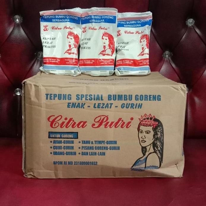 

Terlaris Tepung Bumbu Serbaguna/Citra Putri 1Dus