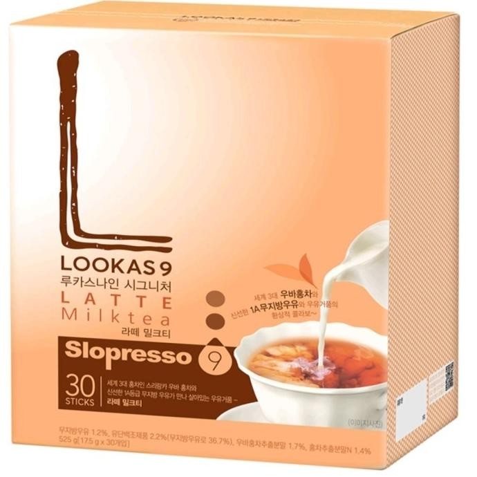 

Lookas9 Signature Latte Milktea Coffee Korea/ Kopi Instan Premium