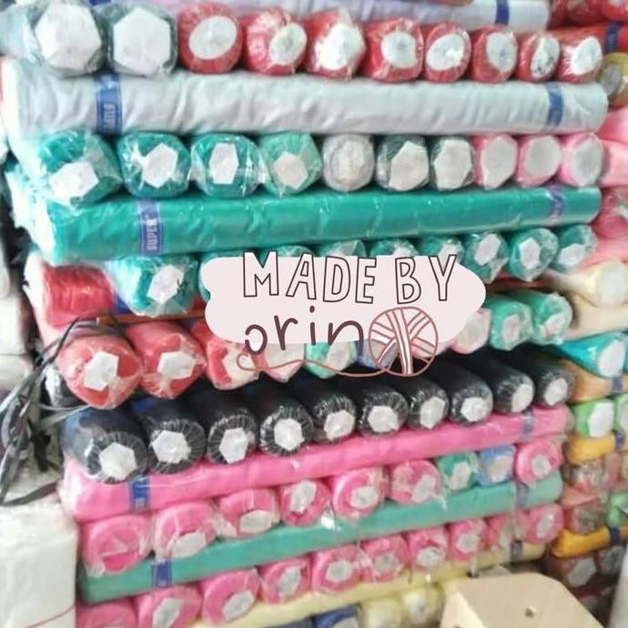 Kain Saten Satin Dekor 1 Roll