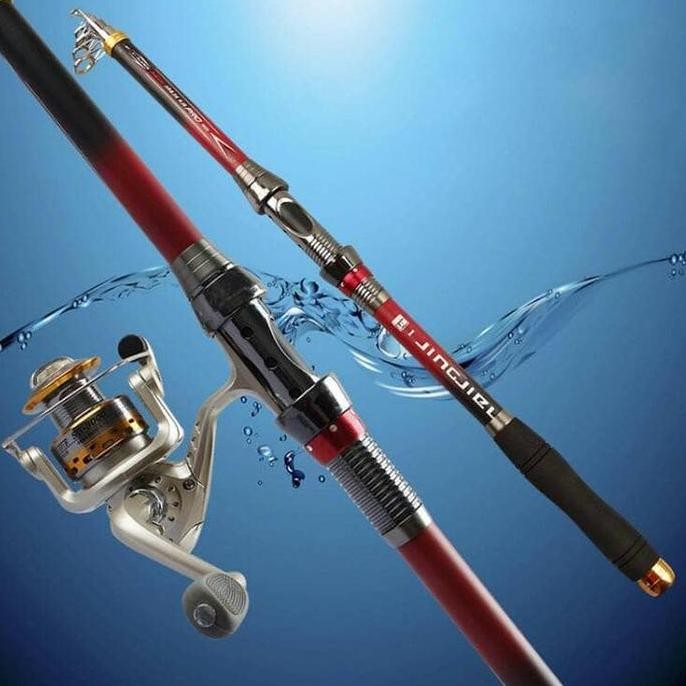 

Terlaris Joran Pancing Super Hard Carbon Fiber Telescopic 2.4M