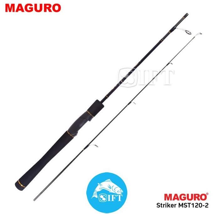 

Terlaris Joran Maguro Striker | Full Fuji | Kolam Mas Bawal Sungai 120 135 150 165 180