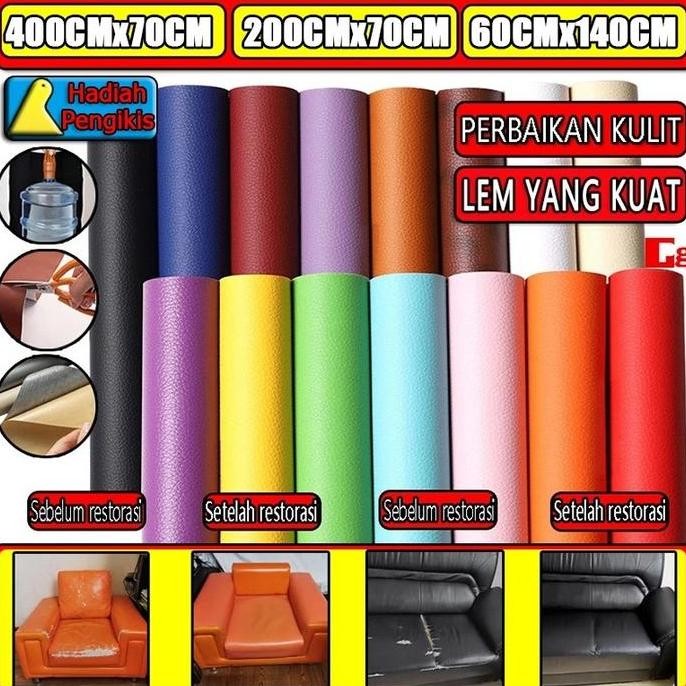 Terlaris Little StarCod Lem Impor Yang Kuat Sticker Kulit Sofa Leather Repair Sticker Cover Perbaika