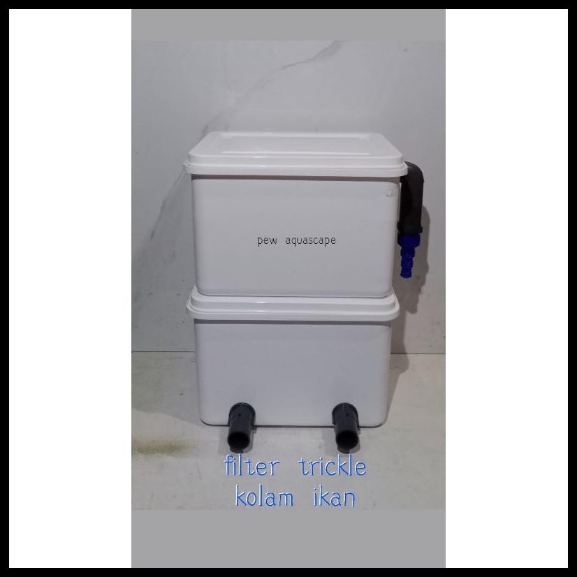 TRICKLE FILTER KOLAM KOI FILTER KOLAM IKAN MEDIA FILTER KOLAM