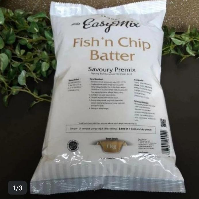 

Terlaris Tepung Easy Mix Fish N Chip 10 Kg ( 10 Pcs )
