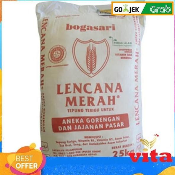 

Terlaris Lencana Merah Tepung Terigu 25 Kg