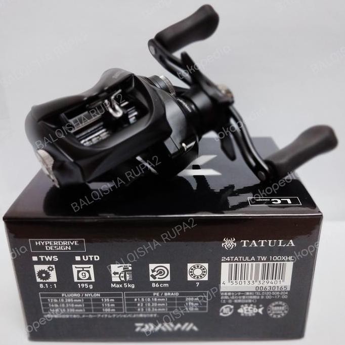 Terlaris 2024 Daiwa Tatula Tw 100Xhl Jdm - Garansi Resmi