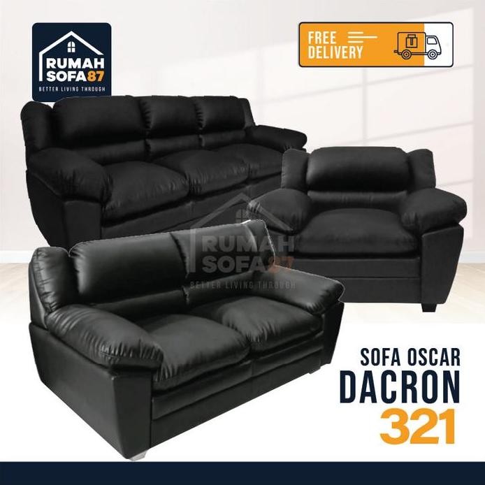 Terlaris Sofa Oscar Dacron 321 / Sofa Oscar Minimalis / Sofa Dacron