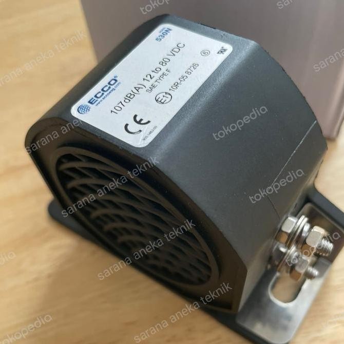 BACK UP ALARM ECCO 530 / ALARM MUNDUR ECCO 107 db 12-80 VDC murah