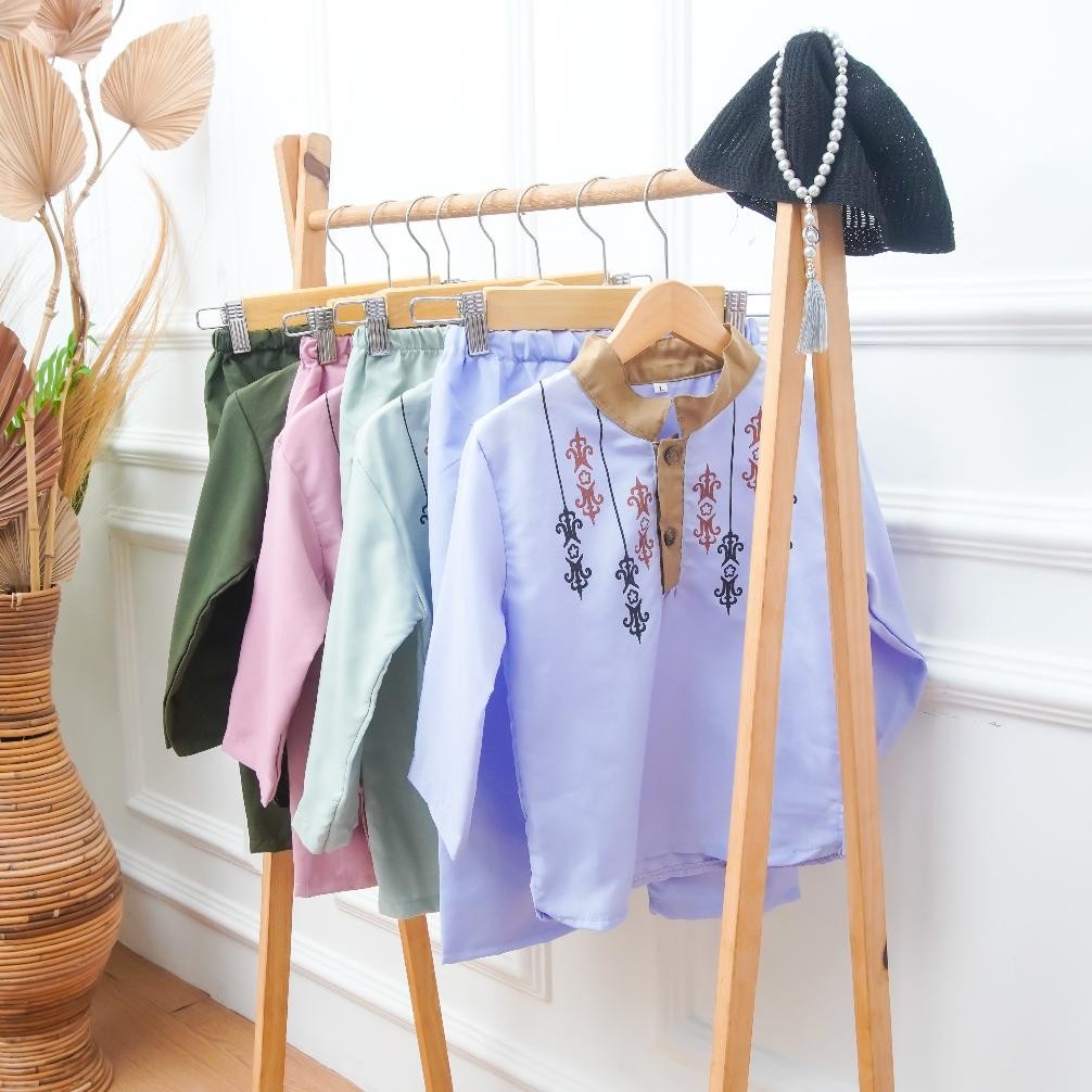 NAJWA - CUCI GUDANG LEBARAN BAJU KOKO ANAK SETELAN BAHRI / BAJU KOKO / BAJU KOKO ANAK READY STOCK