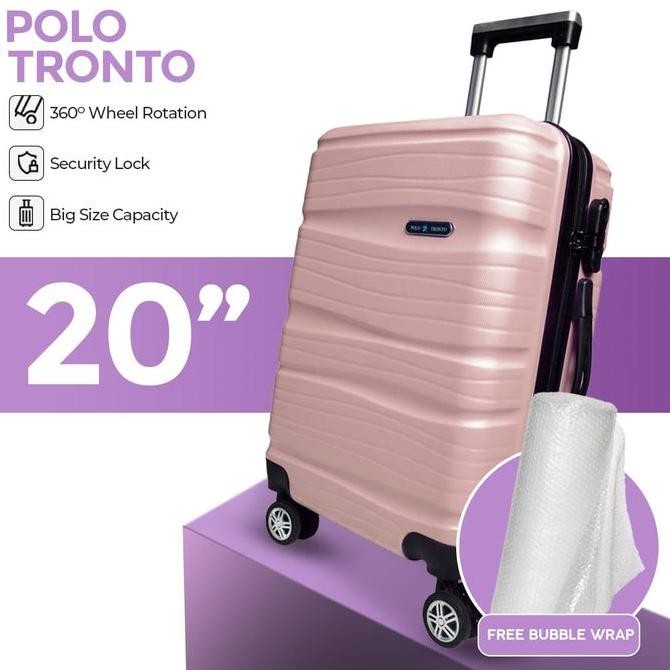 NEW koper 20 inch koper fiber pria wanita koper size kabin cabin koper murah koper  kabin