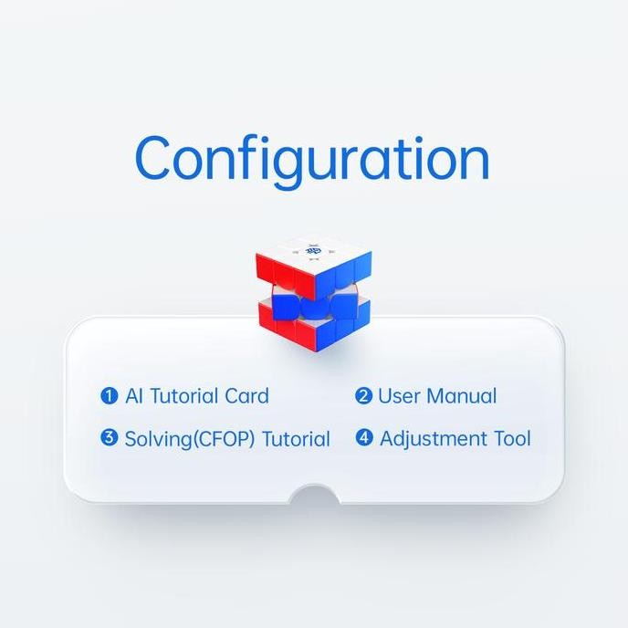 ready Magic Cube Gan 356 RS2 356RS2 3x3x3 Original Gan356 RS2 Puzzle Kubus 3x3 Stickerless v2 murah