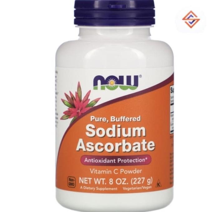 Now Foods Foods Sodium Ascorbate Powder 227 Gr Original Produk