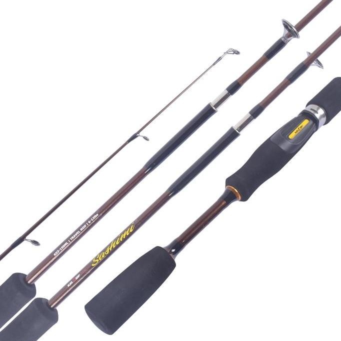 

Terlaris Joran Kaizen Sashimi | Solid Fiber | 150 165 180Cm | Travel Rod | Sambung 3 | Kolam Danau ~ Indonesia Memancing