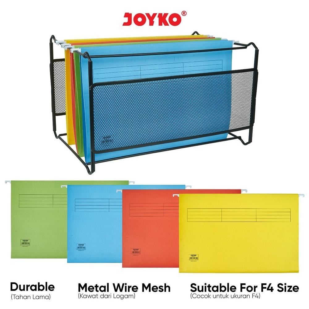 

LINDU Suspension File Folder Map Gantung Rak Metal Dokumen Joyko