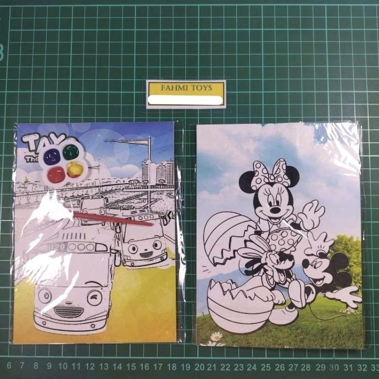 

KA 20Pcs Mewarnai Cat Air Tanggung Ukuran 12 16 Cm
